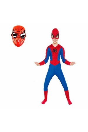 Kostümü Örümcek Adam Kostüm 2 Maskeli 3-10 Yaş Arası - Spiderman