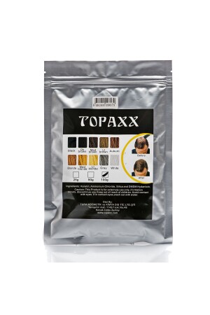 Koyu Kahve-dark Brown Dolgunlaştırıcı Saç Fiber Topik Tozu 100gr TRTPX012 - 2