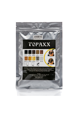 Koyu Kahve-dark Brown Dolgunlaştırıcı Saç Fiber Topik Tozu 100gr TRTPX012 - 3