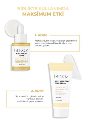 Koyu Leke Karşıtı Arbutin Cilt Serumu (Niacinamide 5% - Alpha Arbutin 2%) 30 ML - 3