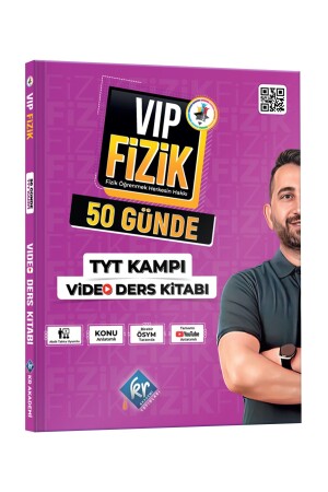 Kr Academy 2024 Vip Physics Tyt Camp in 50 Tagen Videokursbuch 9786257628839 - 2