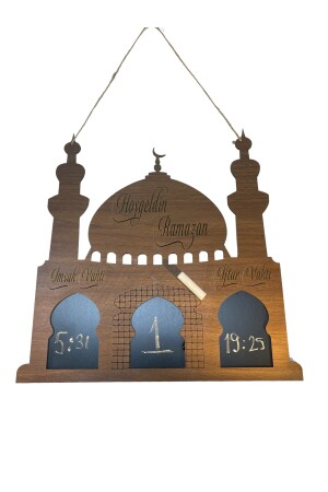 Kreide-Ramadan-Kalender - 1