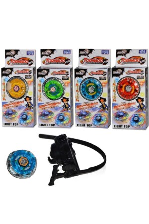 Kreisel-Set in Leuchtbox, Beyblade-Spielset in verschiedenen Farben, 4-teilig, BYB4LU - 2