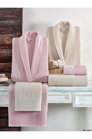 مـنـز كريستال حلم جاكارد 6 قطعة حزمة حمام - Taç