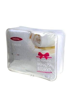 Kristal Tek Kişilik Yorgan 1 Alana 1 Bedava - Taç