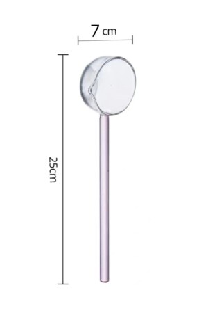 Kristall-Borosilikatglas-Schaufel 25 cm - 4