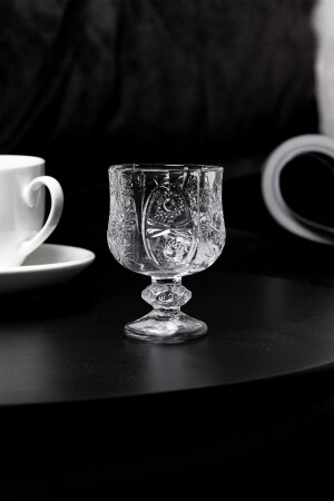 Kristallgeschliffenes 6-teiliges Kaffee-/Wasser-/Likörglas - 3