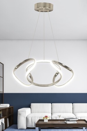 MNZ-Chrome Case White Light Dron عصرية مدفوعة الشنادلات Dron Led Chandelier drone - RANSOM