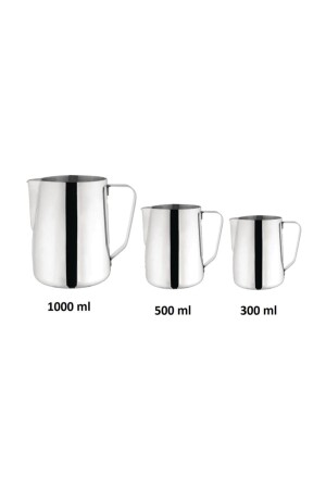 Krug, Stahlkrug, Kaffeekanne, Milchkanne, Kaffeekrug, 3er-Set, TYC00203099742 - 4