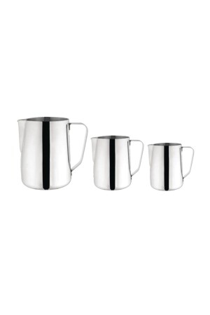 Krug, Stahlkrug, Kaffeekanne, Milchkanne, Kaffeekrug, 3er-Set, TYC00203099742 - 5