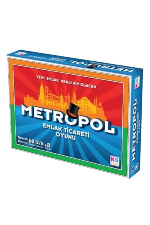 Ks Game Metropol Emlak Ticaret Oyunu Monopoly Monopoli Yeni Model wb027027084667271 - 4