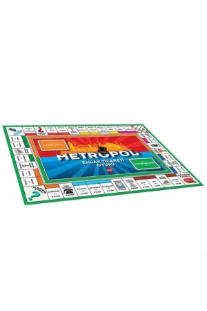 Ks Game Metropol Emlak Ticaret Oyunu Monopoly Monopoli Yeni Model wb027027084667271 - 6