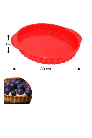 Kuchen- und Tortenform aus Silikon, 30 cm - 6