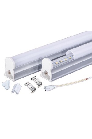 Küchenarbeitsplattenbeleuchtung – Regalbeleuchtung 120 cm, LED-Set mit Schalter – Gelb 5674632453678 - 6