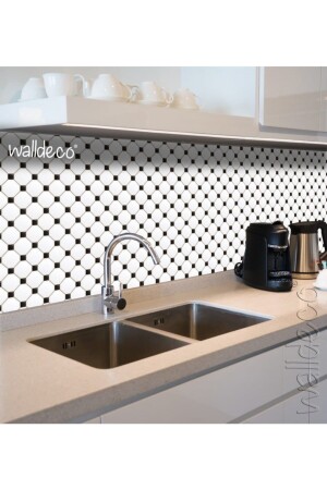 Küchenarbeitsplattenfliesen-Folienaufkleber wallfolyo014 - 1