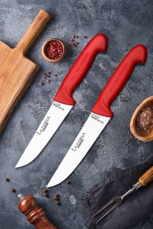 Küchenmesserset Brot- und Gemüsemesser - Silberserie KITCHEN419 - 5