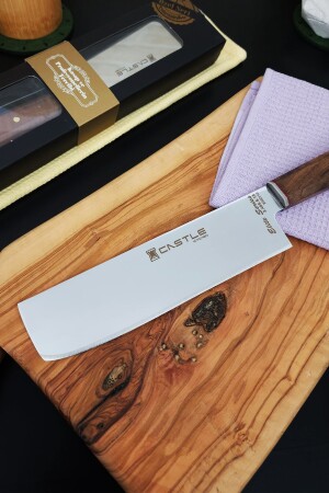 Küchenmesserset der Elite-Serie, Kochmesser, Fleisch, Brot, Gemüsemesser (Nakiri) CS47 - 4