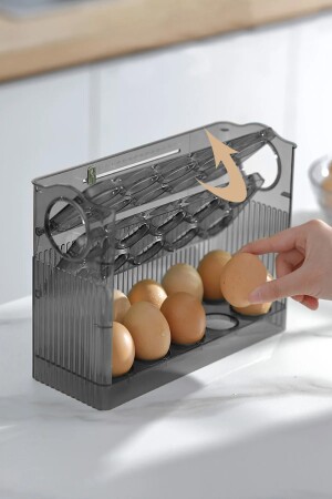 Kühlschrank-Eier-Organizer mit 3 Ablagen SC4301 - 3