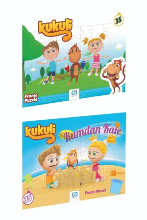 Kukuli Frame Puzzle 35 Parça Set - 1