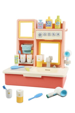 Kukuli Song pädagogisches modernes Badezimmer-Set, Spielzeug-Badezimmer banyset1 - 2