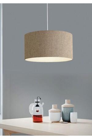 Kumbeji Kumaş Davul Sarkıt Avize 38 Cm Ayd-3091 AYD-3091 - HOMİNG