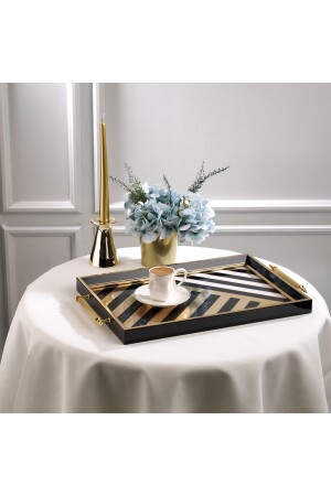 (MNZ-Kunst Tray-1) قطعة ذهبية/أسود06 1S3703-30050-SIY06 - Schafer