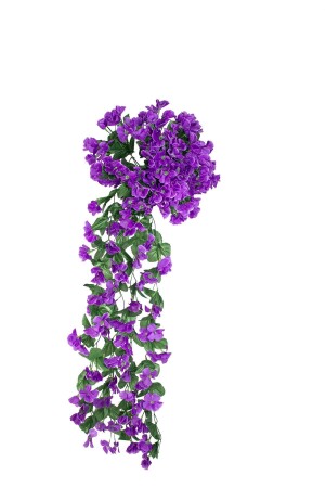 Künstliche Blume zum Aufhängen, Bougainvillea, 75 cm, 22 Zweige - 2