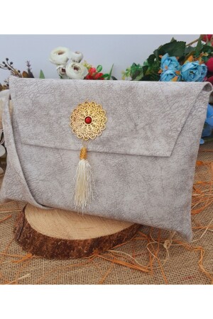 KURAN-I KERİM KILIFI - ÇANTASI - KABI RAHLE BOY KREM RENK - Medrese Yayınları