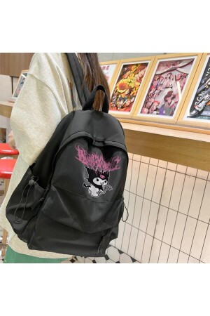 Kuromi Rosa bedruckter Unisex-Rucksack - 2