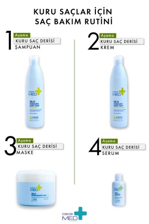 Kuru Saçlar Için Silk Maske 200 ml - 8