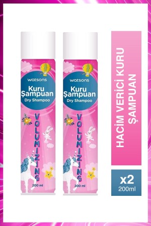 Kuru Şampuan Volumizer 200 ml 2 Adet - 1