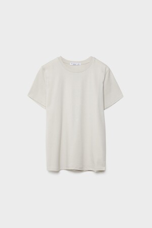 Kurzärmliges Basic-T-Shirt - 5