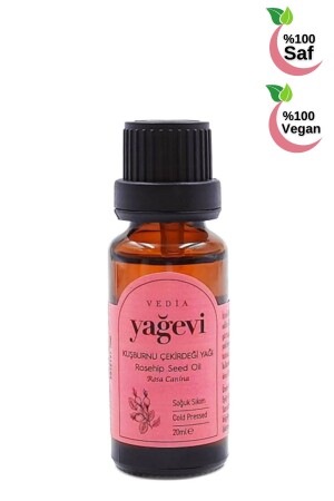 Kuşburnu Çekirdeği Yağı 20 ml - Saf Soğuk Sıkım Kuşburnu Çekirdeği Yağı - 3