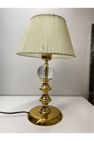 ظل الذهب من النموذج من MNZ-Kussabe، تفاصيل كرة الزجاج البلورية، ظل الشموع، مصباح الموقد، مصباح الطاولة Goldboğumluk - asellus