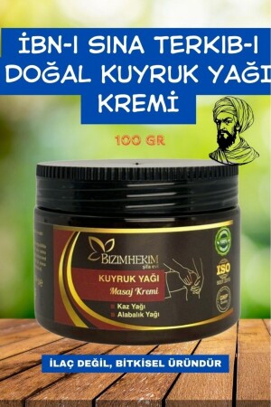 Kuyruk Yağı Kremi 100gr %100 Doğal Güçlendirilmiş Özel Ibn-i Sina Formülü - 2