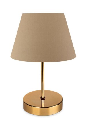 Kuzey Goldkörper Lampenschirm Kaffee Stoff Schlafzimmer Lampenschirm Wohnzimmer Leseecke Tischlampe AAG-1987 - 3