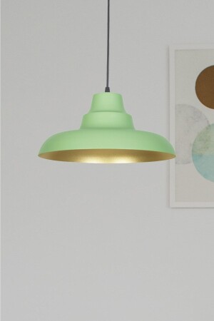 مينز كييف تصميم حديث أخضر الداخلية الذهبية اللون المعدني مقهى - المطبخ واحد الشنادل KYV74 - Fer Avize