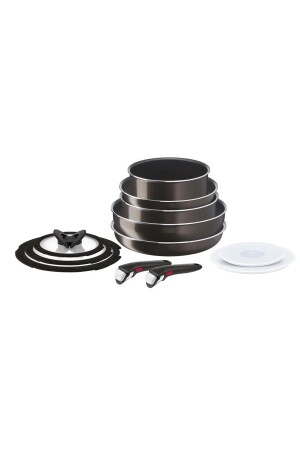L15096 Ingenio Titanyum 2X XL Intense Büyük Tava ve Tencere Seti 12 Parça TYC00401032072 - TEFAL