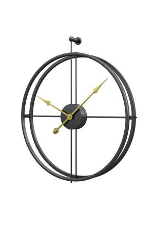 La Clock 60 Cm Siyah, Modern Dekoratif Ispanyol Tarzı Duvar Saati AGA01070 - 8