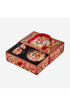 La Dolce Vita Kırmızı Porselen Kahve Fincan Seti 120 ml CAPDV1ECRB2 - CHIARA ALESSI