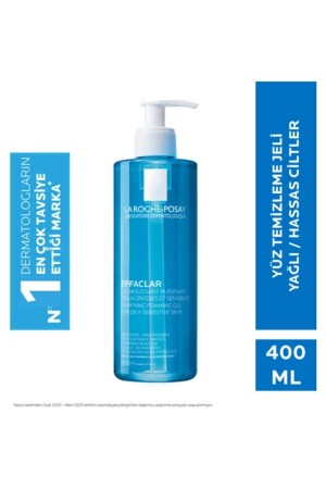 La Roche-posay Effaclar Jel Temizleme Jeli Yağlı-akneye Eğilim Gösteren Ciltler 400ml TMZL5678 - 3