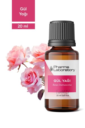 Lab 20 ml reines und natürliches ätherisches Rosenöl, ätherisches Duftöl, Räuchergefäß, Öl, Diffusor-Essenz - 2