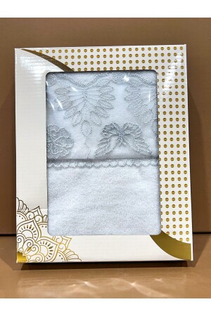 Laced Gift Dowry 50x90 Velvet Hand- und Face Towel PVC*BUTTERFLY - 2