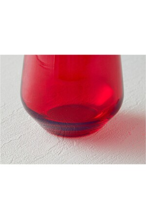 Lacy Glass 3-teiliges Softdrinkglas Rot - 5