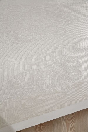 Lale Doppelbett-Tagesdecke, Creme - 6