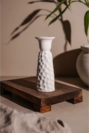 حامل شمعة من النيزكريت مع نمط إثني - Lalezen Home