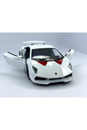 Lamborghini Sesto Elemento - Çek Bırak 5inch. Lisanslı Model Araba, Oyuncak Araba 1:38 KT5359D - 2