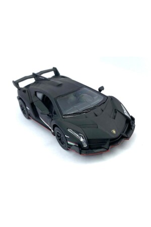 Lamborghini Veneno Çek Bırak 5inch. Lisanslı Model Araba, Oyuncak Araba 1:36 KT5367D - 2
