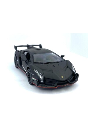 Lamborghini Veneno Çek Bırak 5inch. Lisanslı Model Araba, Oyuncak Araba 1:36 KT5367D - 5