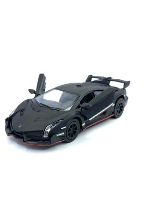 Lamborghini Veneno Çek Bırak 5inch. Lisanslı Model Araba, Oyuncak Araba 1:36 KT5367D - 1